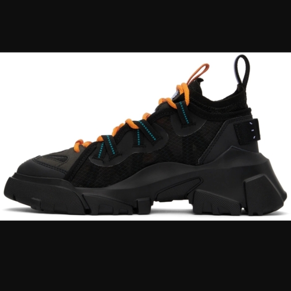 New w/o Box MCQ By Alexander McQueen Black Orbyt Descender Men's Sneakers EU 42 - Picture 2 of 16